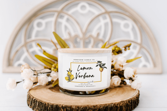 Lemon Verbena 3 Wick Candle