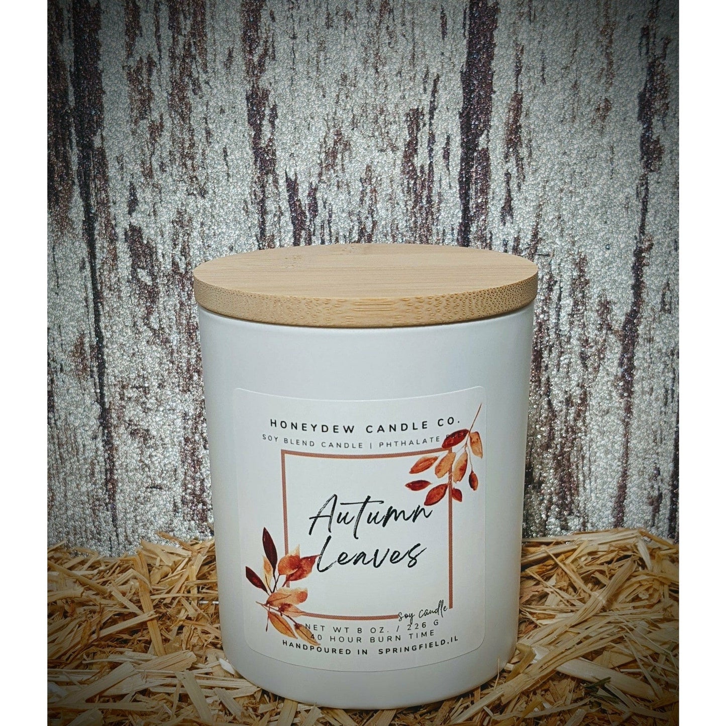 Autumn Leaves 10 oz Jar Candle