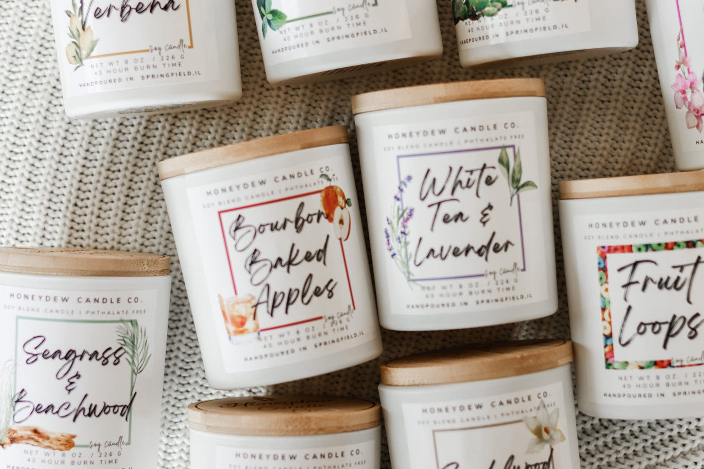 Bourbon Baked Apples Candle 8 oz