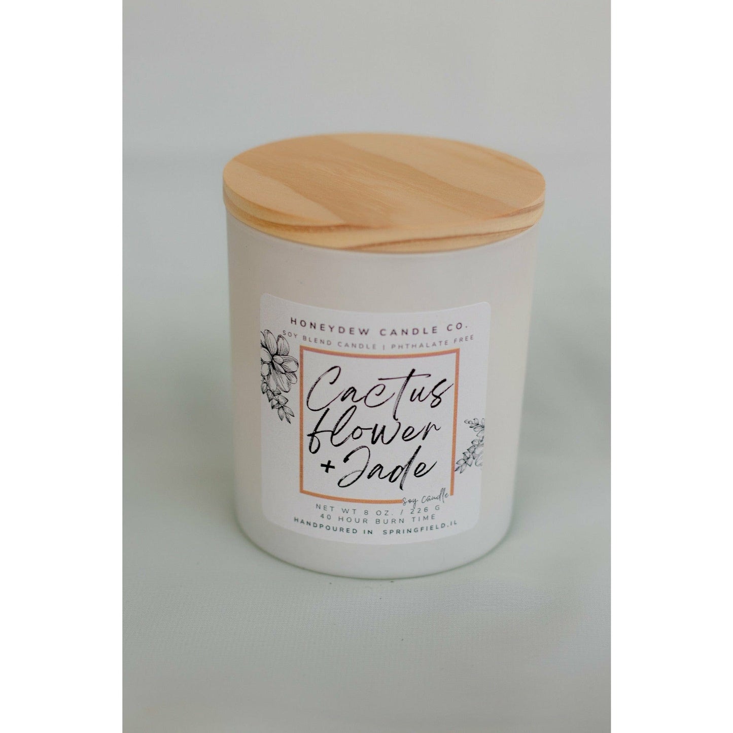 Cactus Flower& Jade 10 oz Candle
