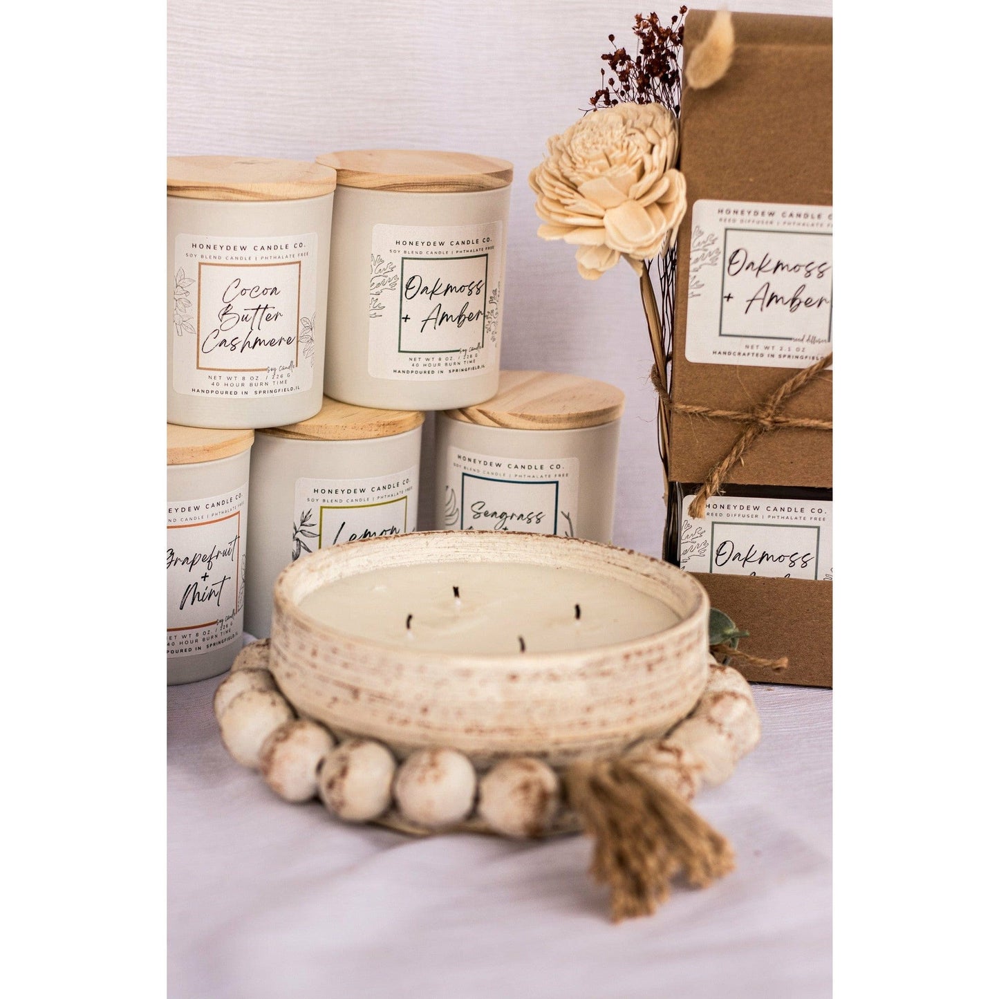Cactus Flower& Jade 10 oz Candle