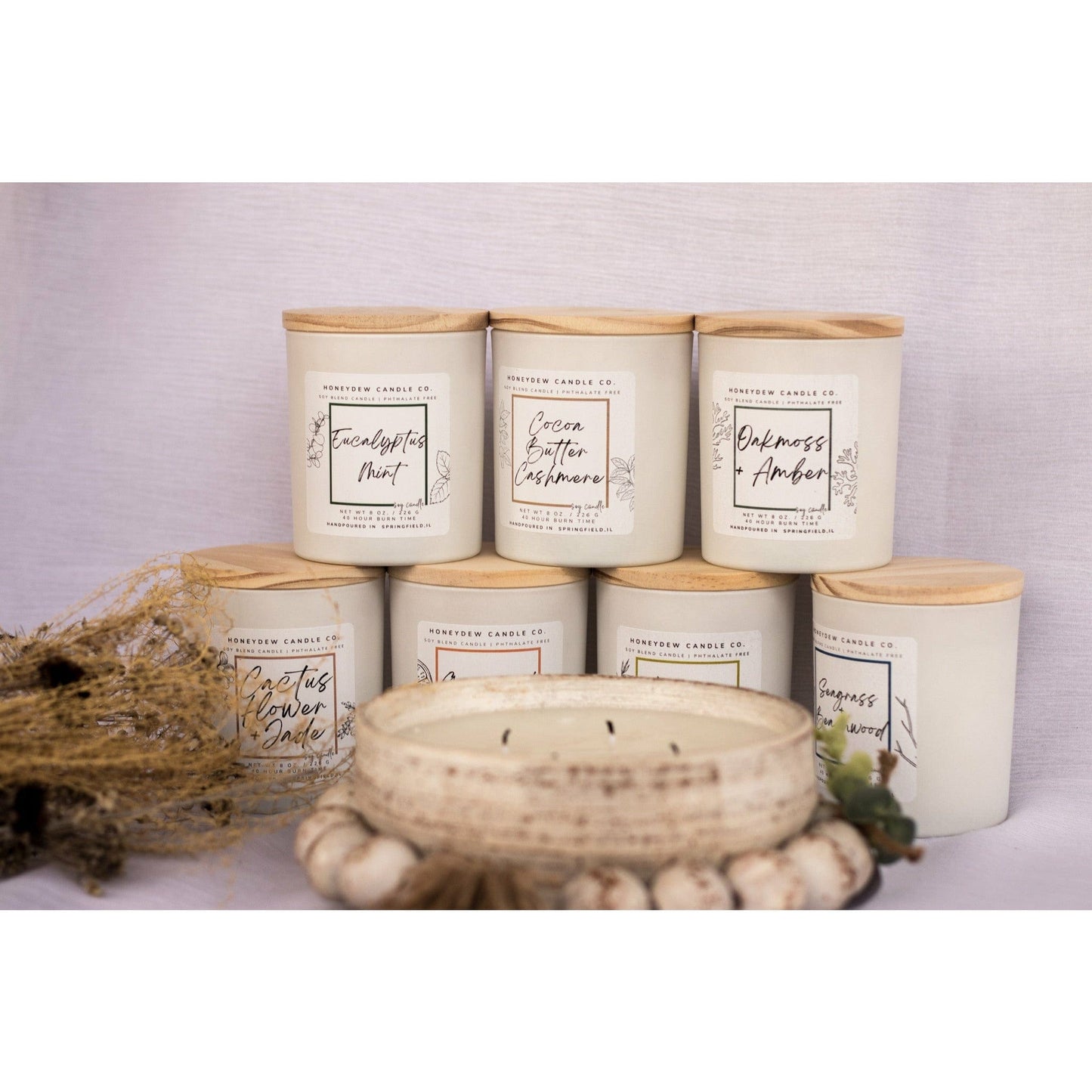 Cactus Flower& Jade 10 oz Candle