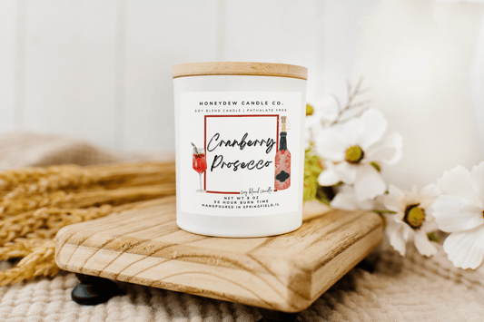 Cranberry Prosecco 8 oz Candle
