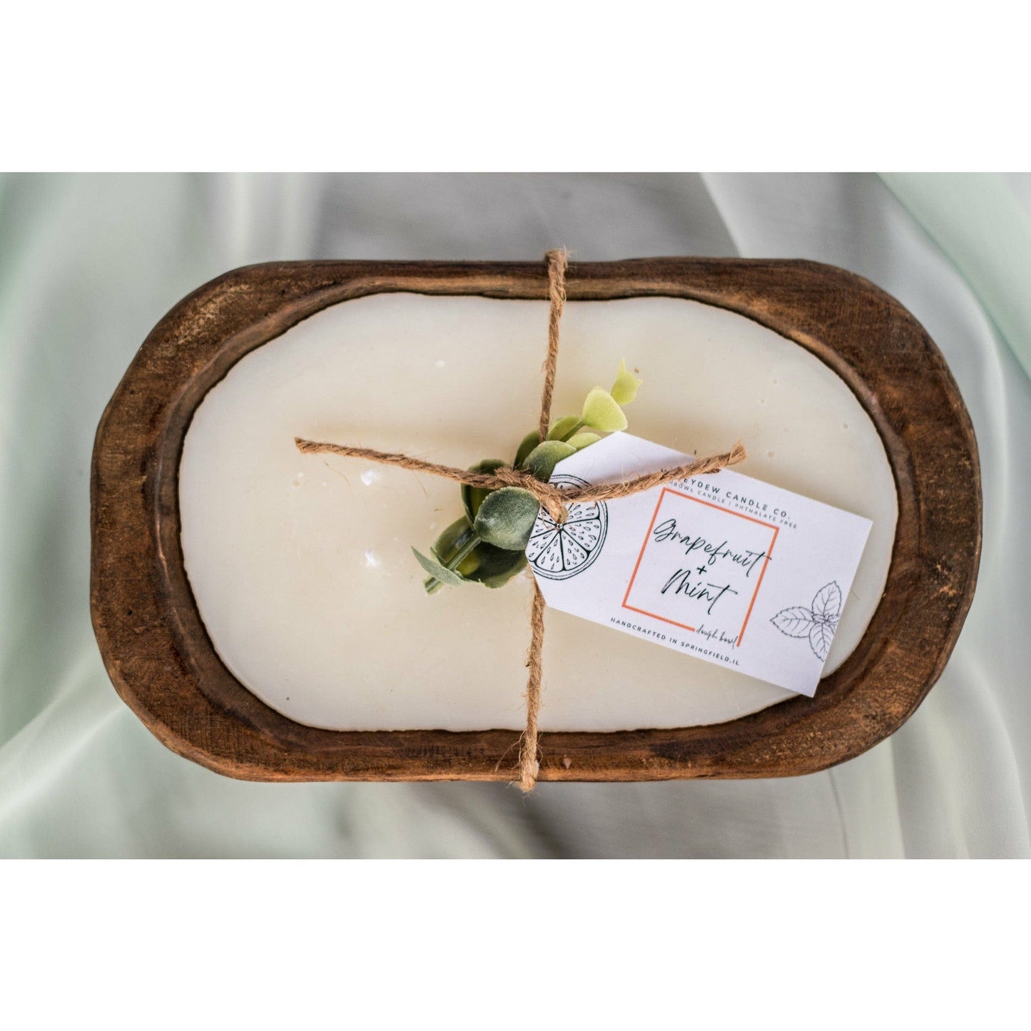 Doughbowl Candle Size Small