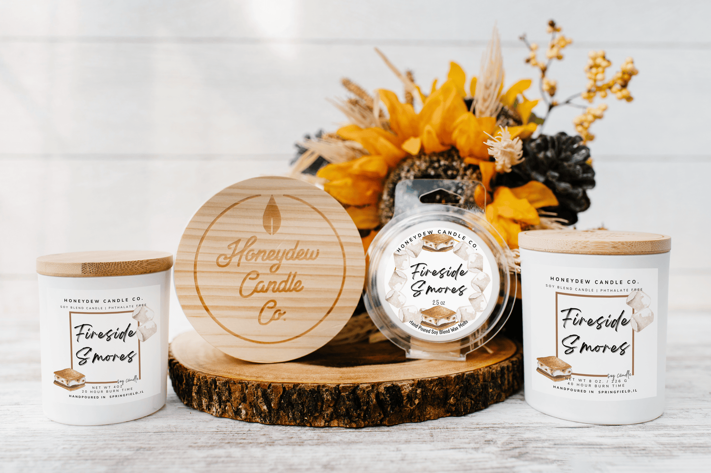 Fireside S'mores 8 oz Candle
