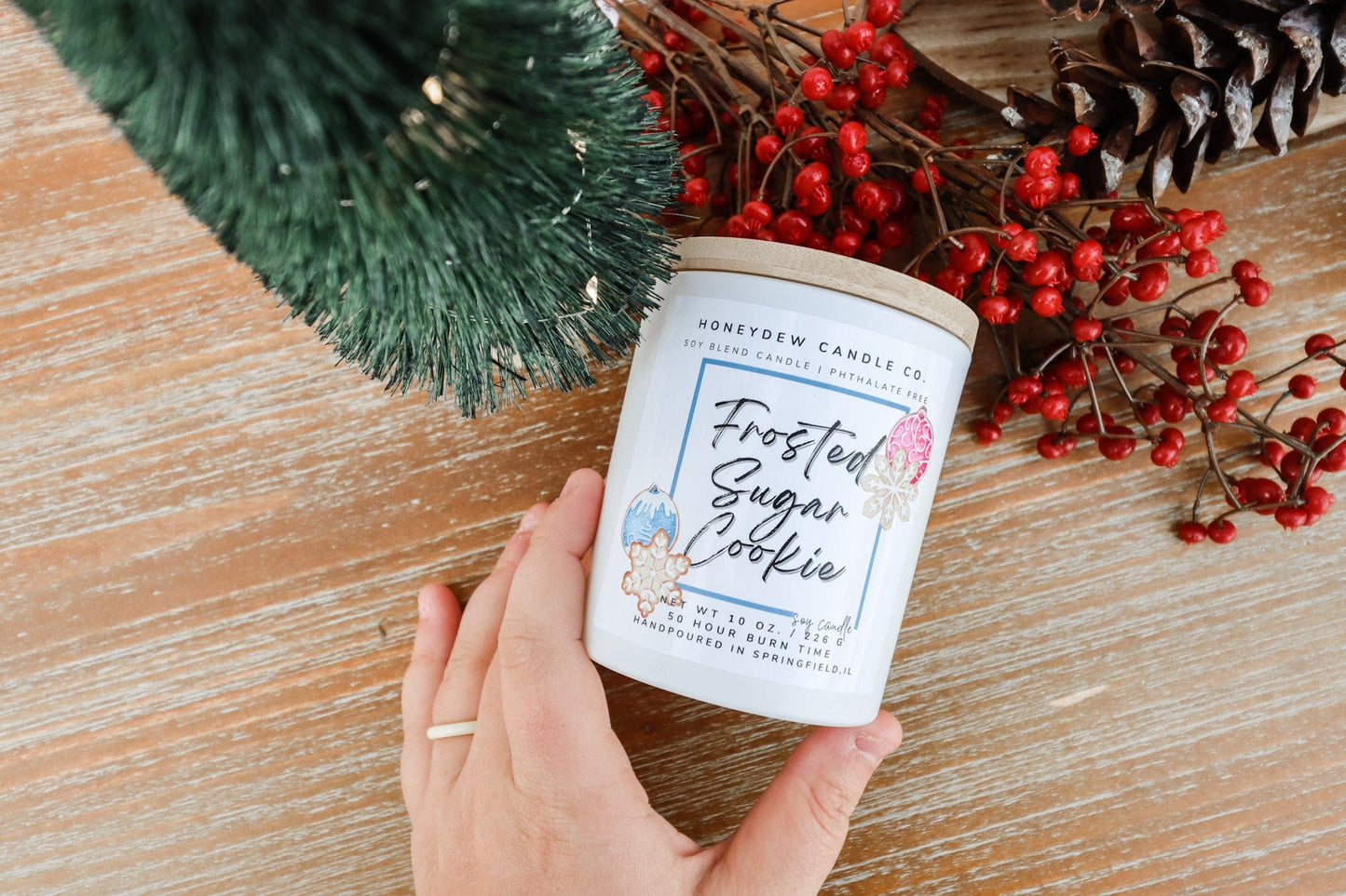 Frosted Sugar Cookie 8oz Jar Candle