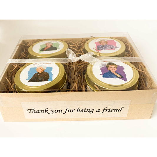 Golden Girls set of 4 Candles Gift Set