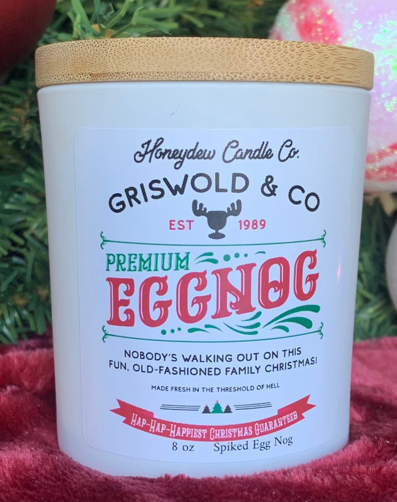 Christmas Vacation Mini Candles