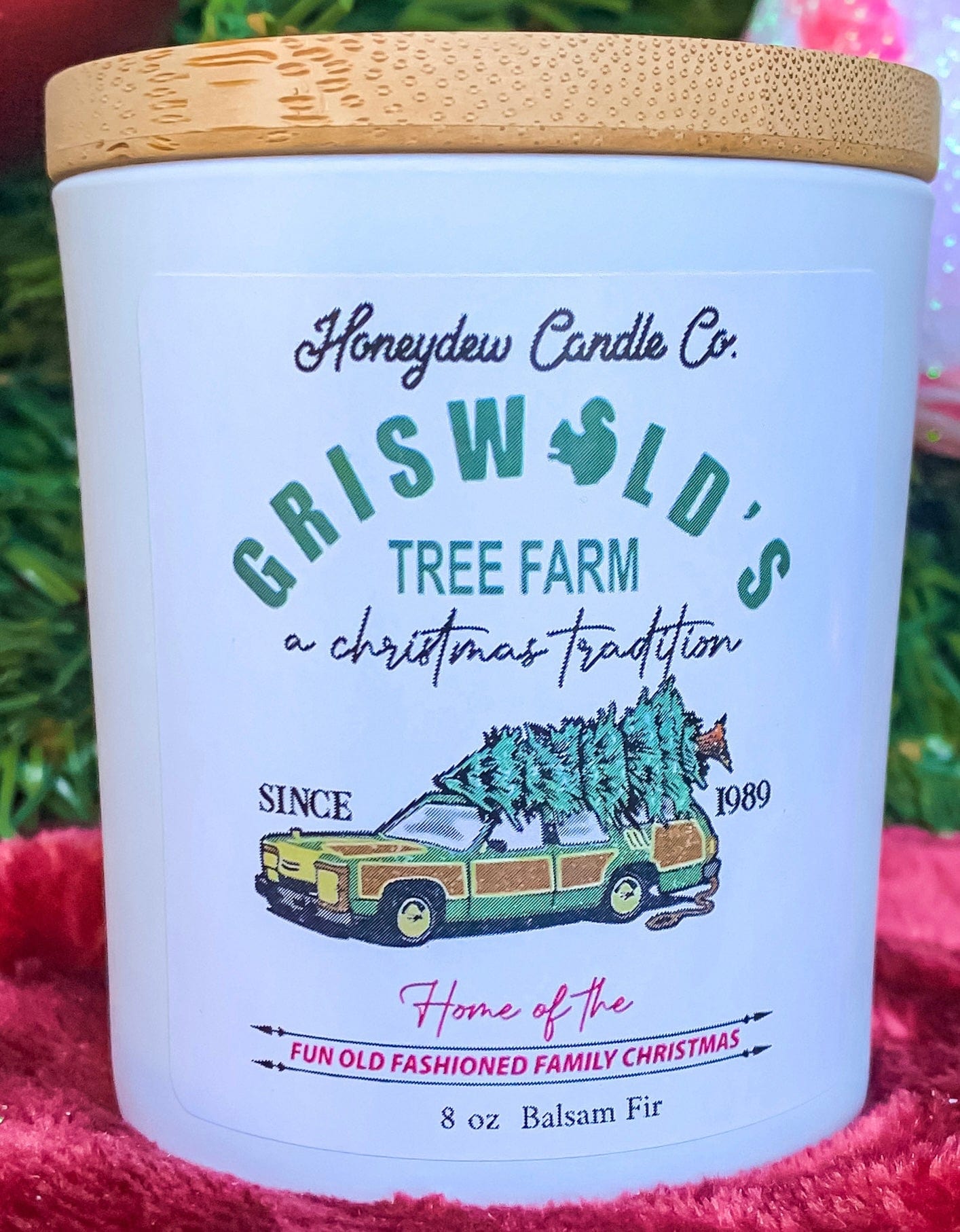 Christmas Vacation Mini Candles