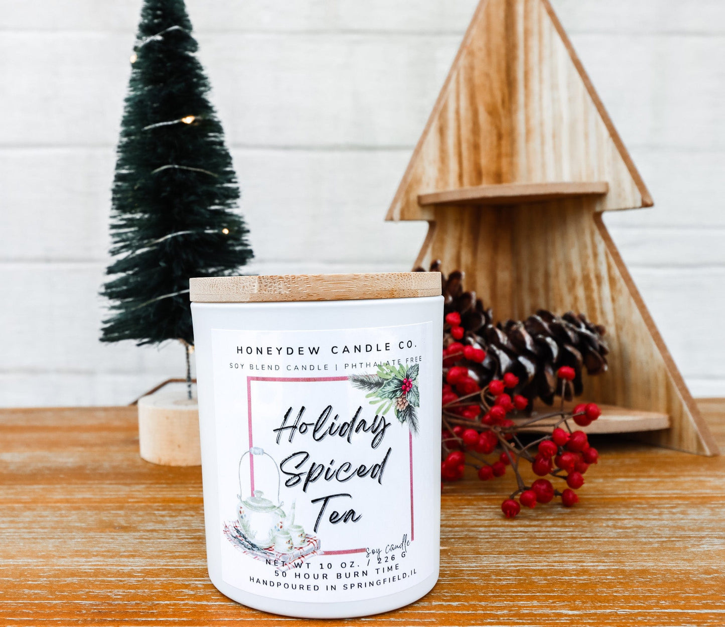 Holiday Spiced Tea 8oz Jar Candle