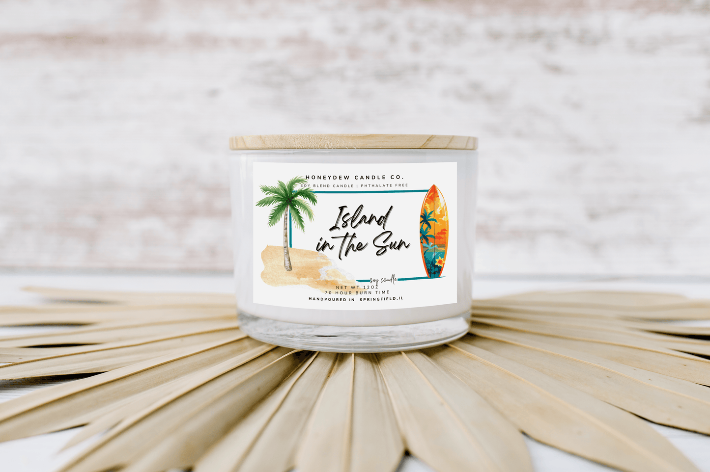 Island in the Sun 3 Wick Candle