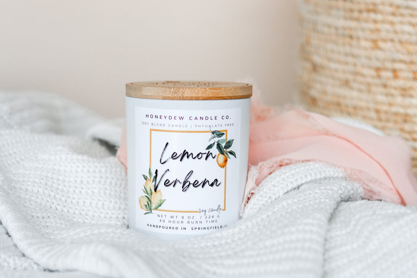 Lemon Verbena Candle 8oz