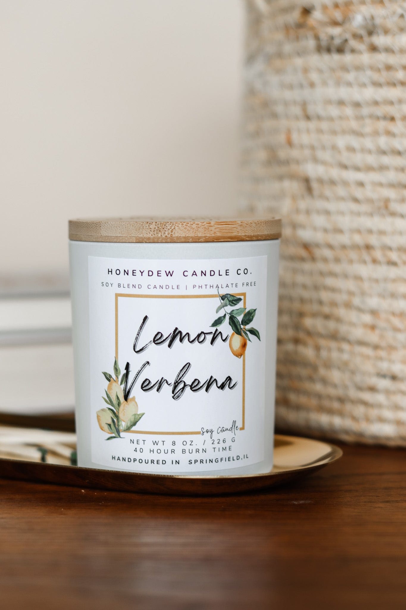 Lemon Verbena Candle 8oz