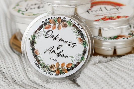 Oakmoss & Amber Wax Melts