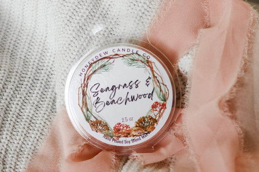 Seagrass & Beachwood Wax Melts 2.5 oz