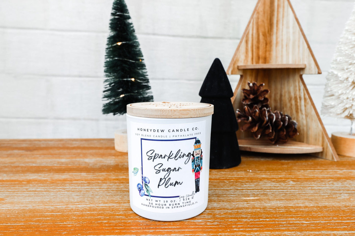 Sparkling Sugar Plum 8oz Jar Candle