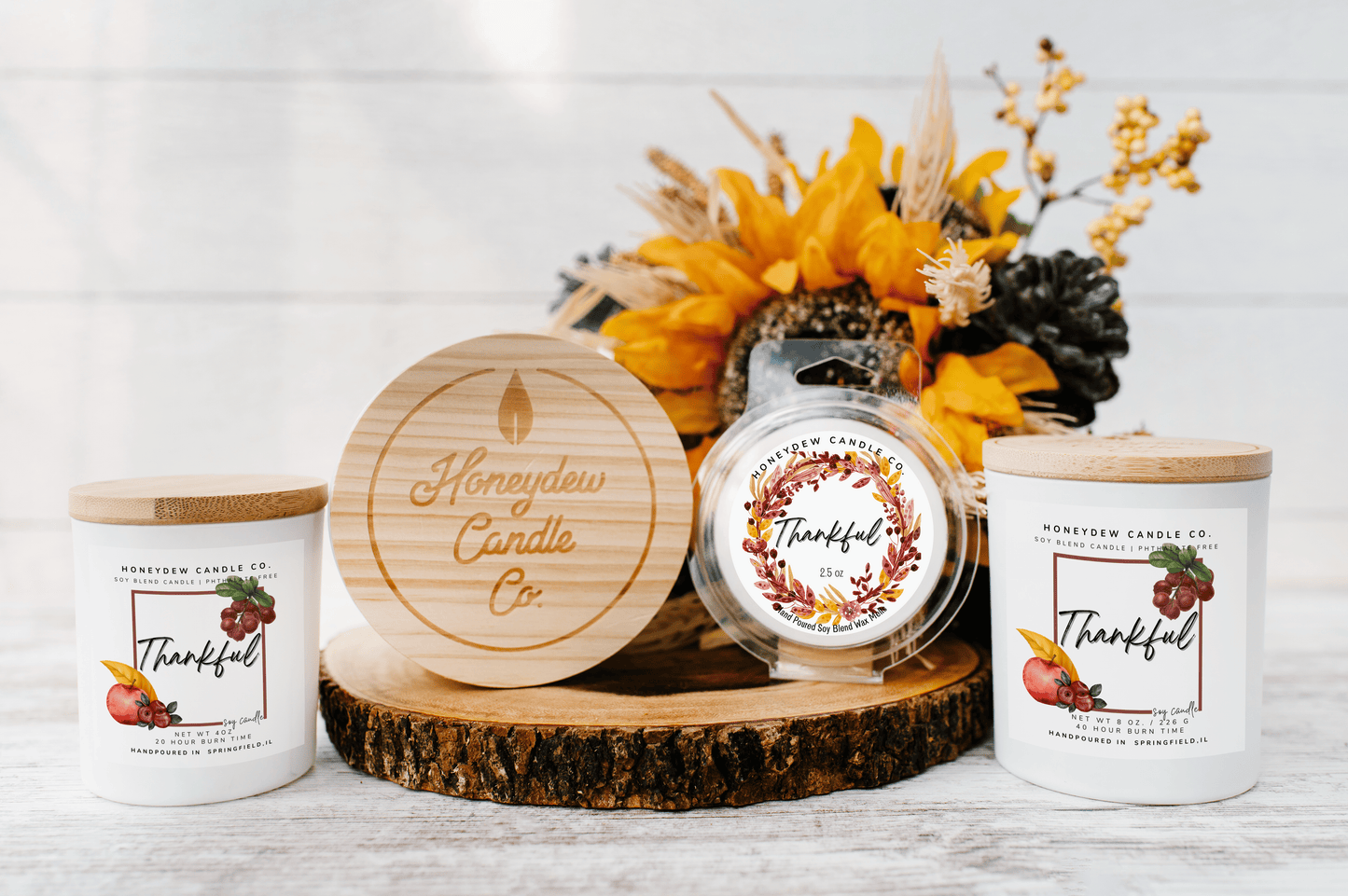 Thankful 8 oz Candle