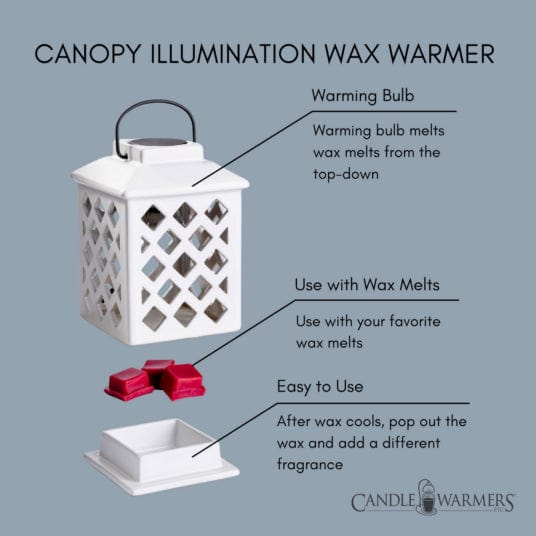Trellis Lantern Wax Warmer