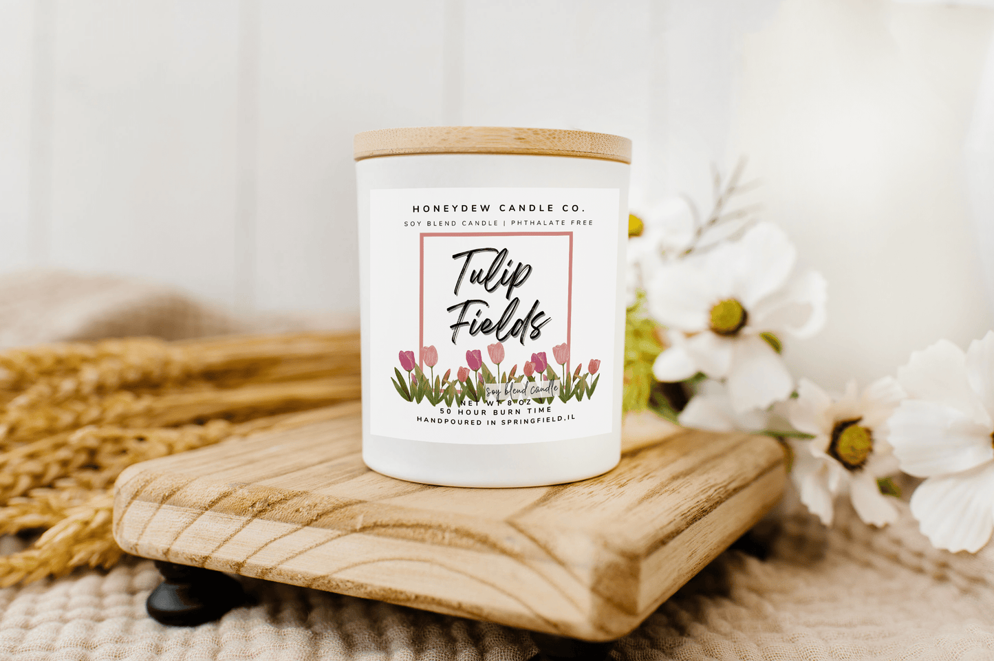 Tulip Fields 8 oz Candle