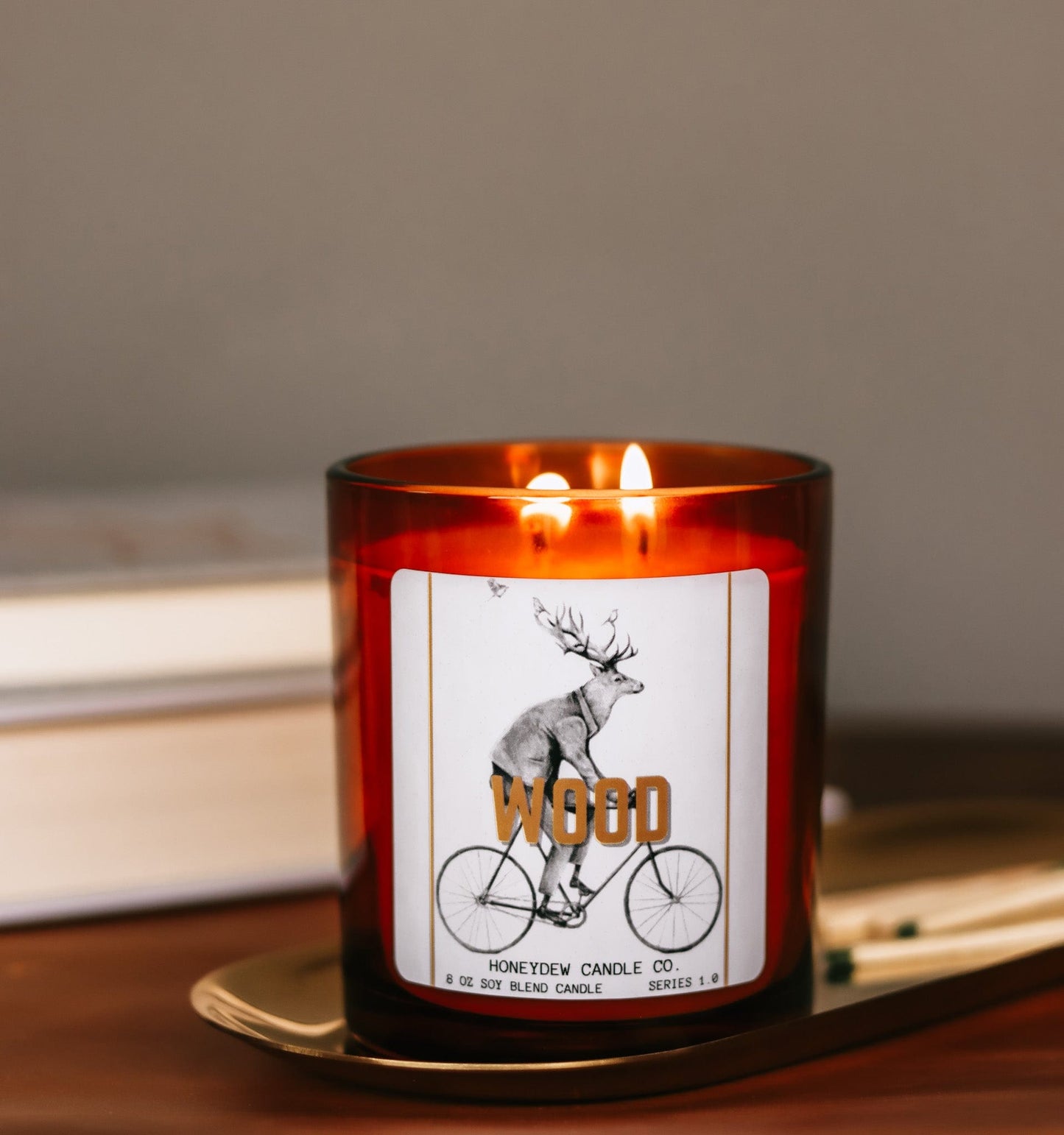 Wood Candle 8 oz