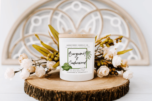 Bergamot Cedarwood Candle