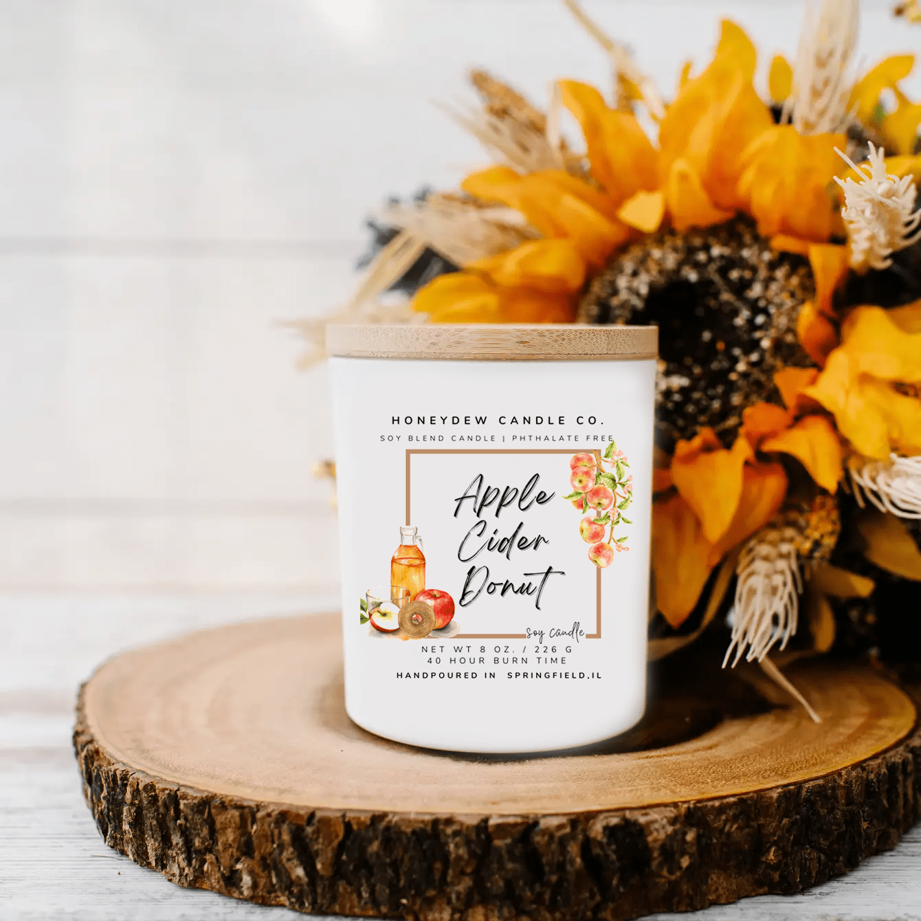 Apple Cider Donut 8 oz Candle