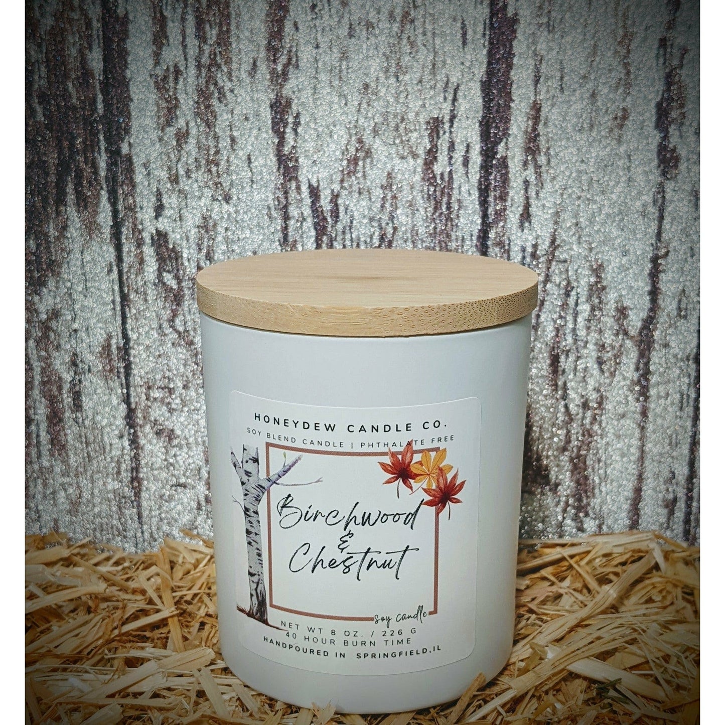 Birchwood & Chestnut Jar Candle 10 oz.