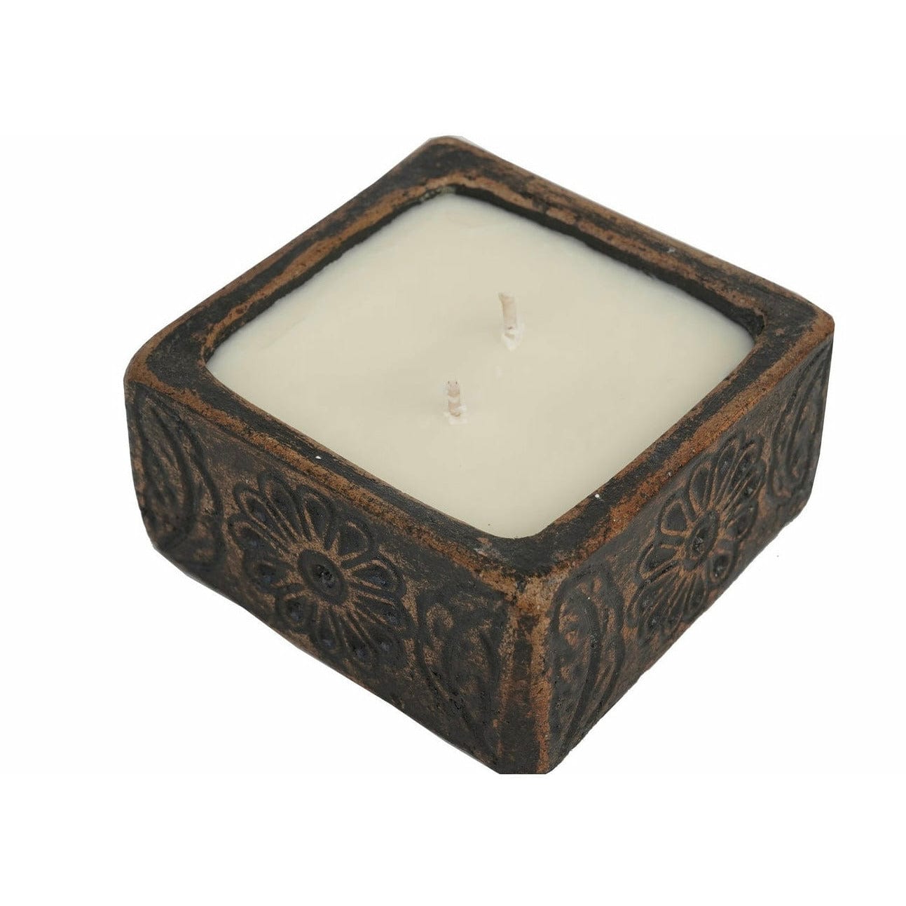 Square Bohemian Flower Bowl Candle Fall 2022