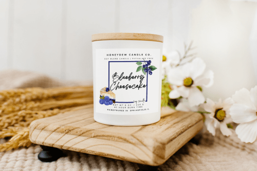 Blueberry Cheesecake 8 oz Candle