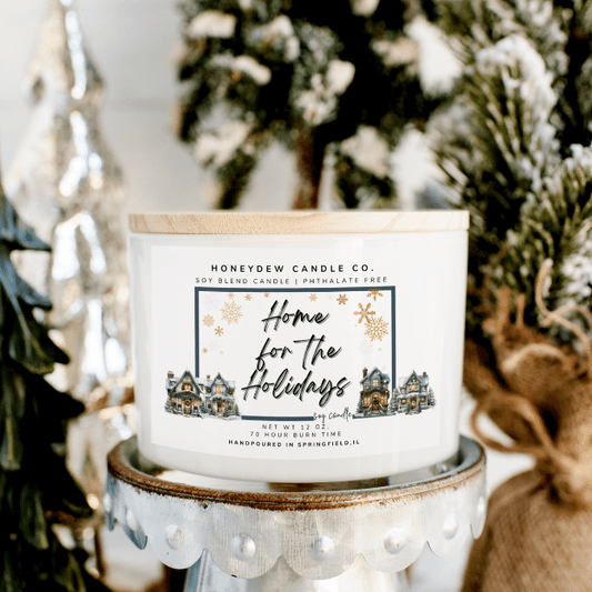 3 Wick Candle 12 oz Home for the Holidays