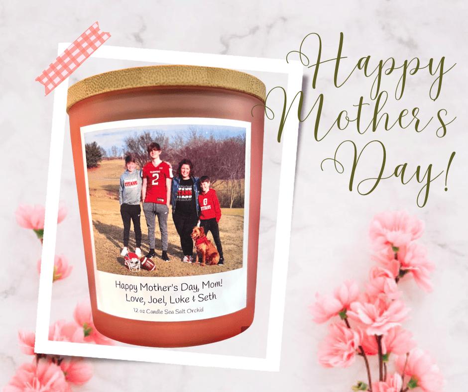 Custom Mother's Day 2024 Candle