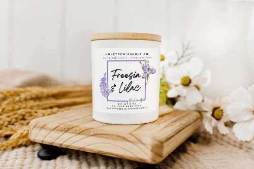Freesia & Lilac 8 oz Candle