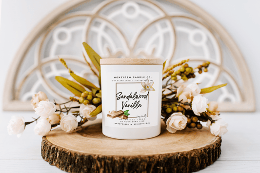 Sandalwood Vanilla Candle 8 oz