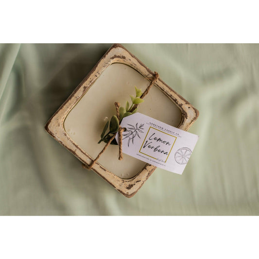 Square Bohemian Flower Bowl Candle Fall 2022
