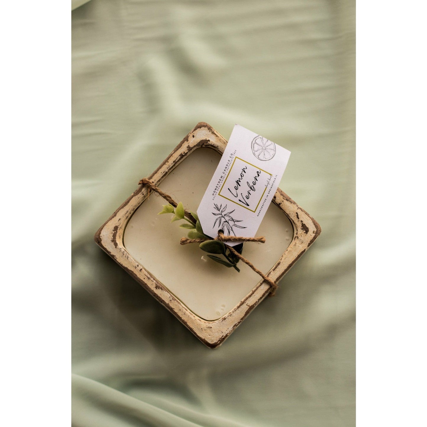 Square Bohemian Flower Bowl Candle Fall 2022