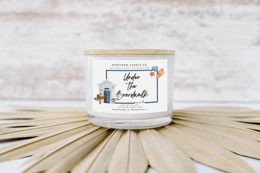 Under the Boardwalk 12 oz 3 Wick Candle