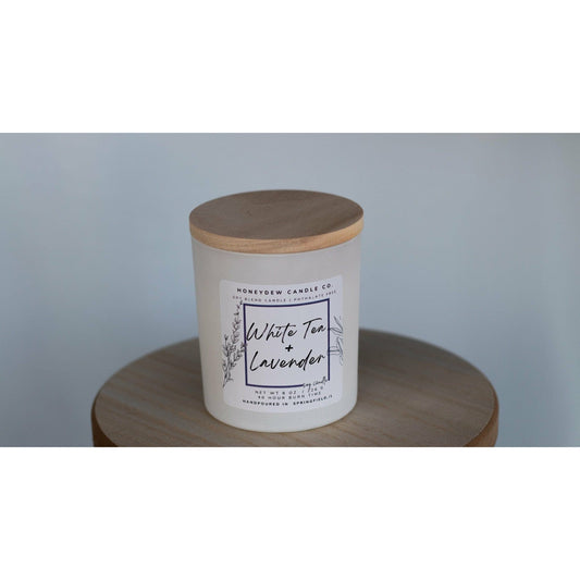 White Tea Lavender 10 oz Candle
